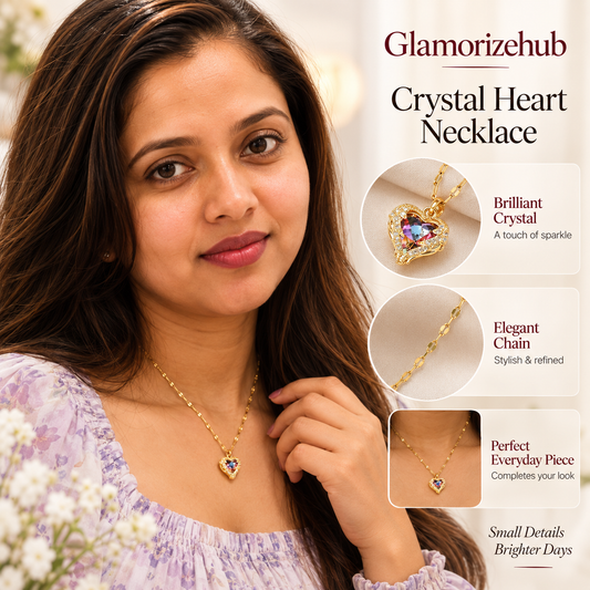 Crystal Heart Necklace