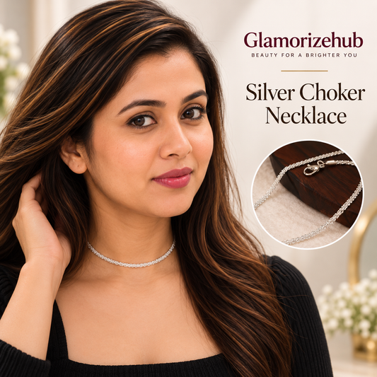 Silver Choker Necklace