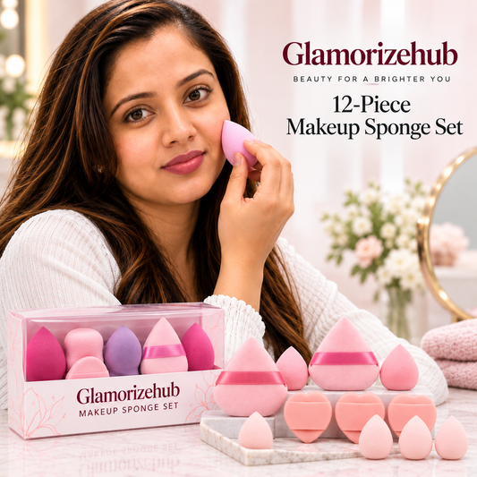 12-Piece Makeup Sponge Set