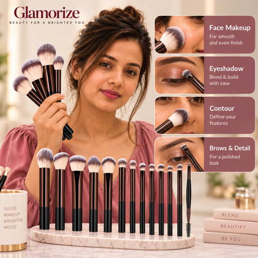 13-Piece Makeup Brush Set