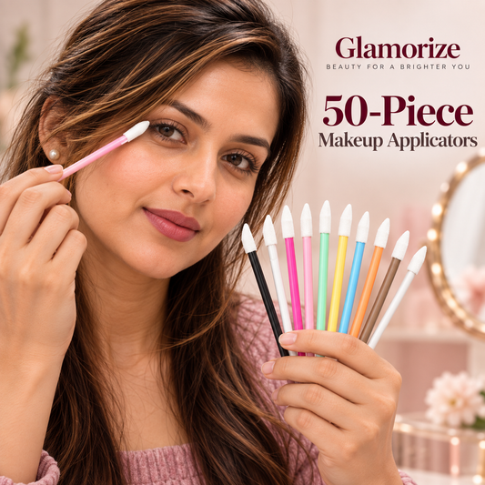 50-Piece Makeup Applicators