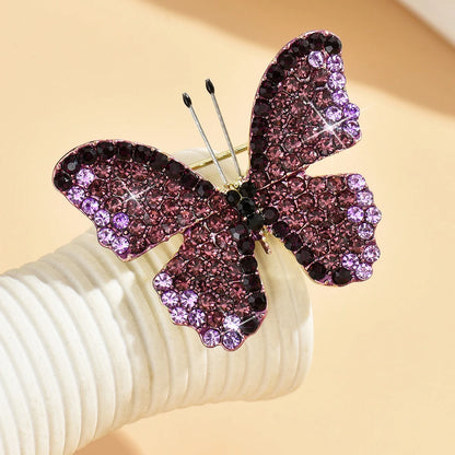 Sparkling Butterfly Brooch