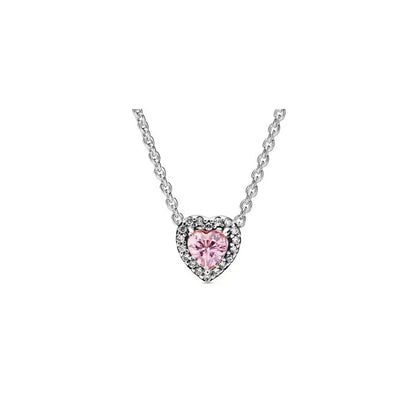 Silver Heart Pendant Necklace
