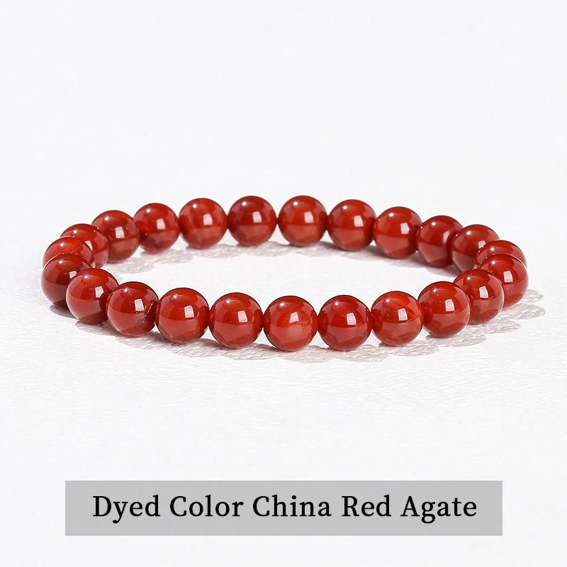 Natural Crystal Healing Bead Bracelet