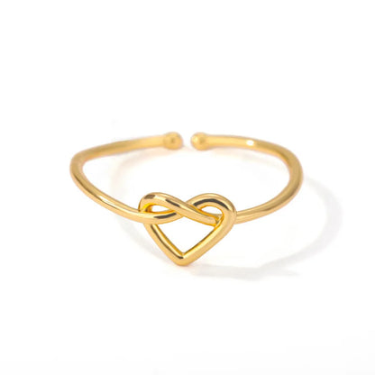 Gold Stainless Steel Couple Rings