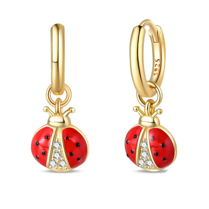 Pearl Bee Moon Earrings