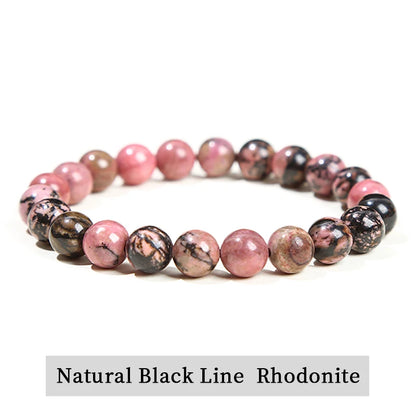 Natural Crystal Healing Bead Bracelet