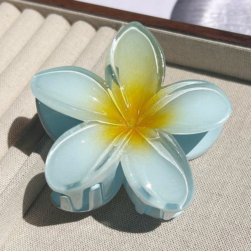 Bohemian Flower Hair Claw Clip