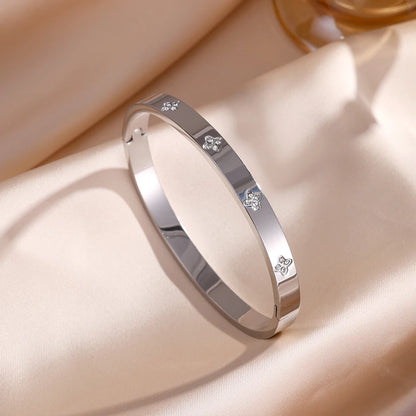Stackable Zirconia Bangle Set