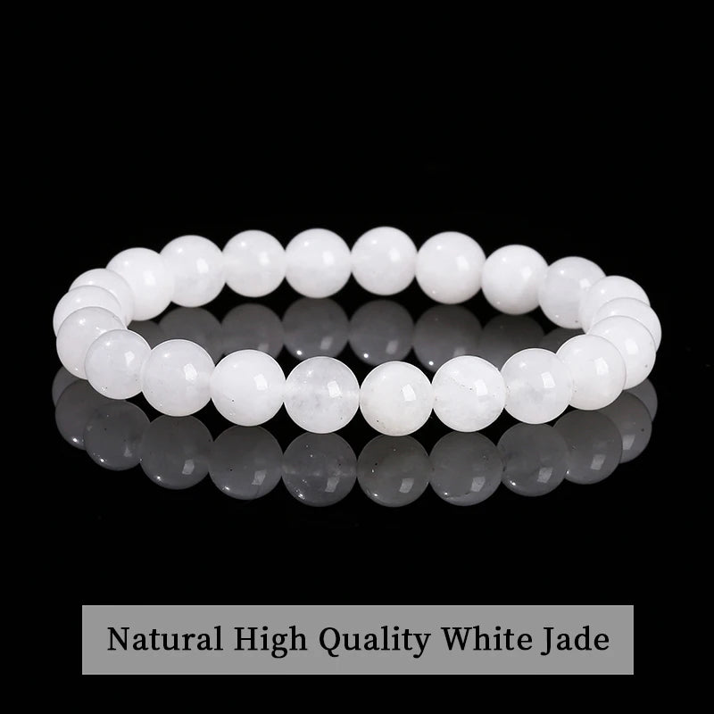 Natural Crystal Healing Bead Bracelet