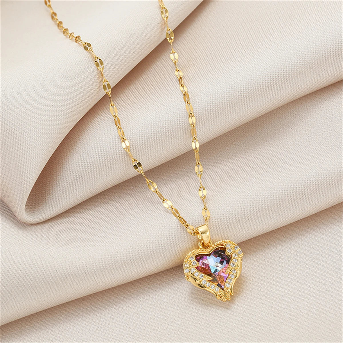 Crystal Heart Necklace