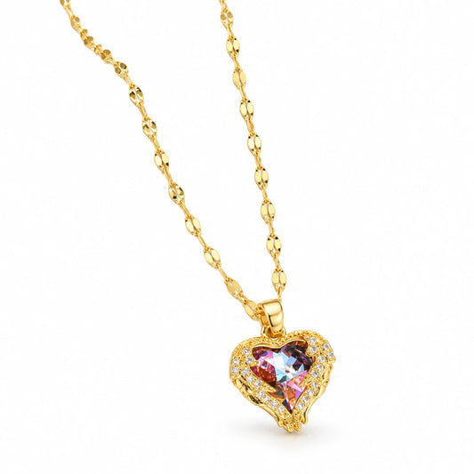 Crystal Heart Necklace