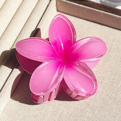 Bohemian Flower Hair Claw Clip