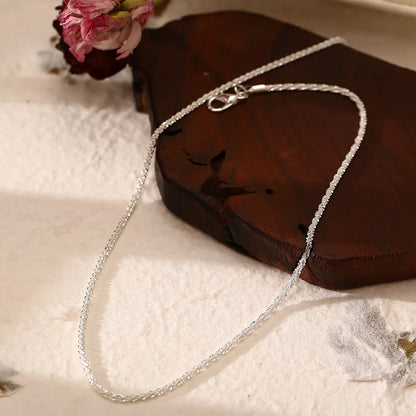 Silver Choker Necklace