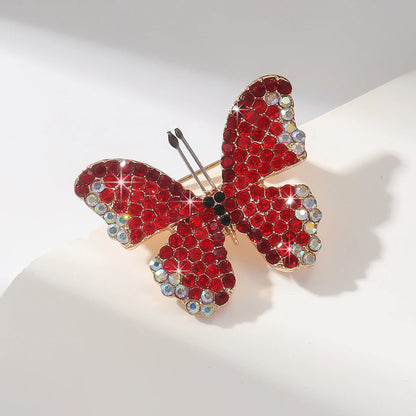 Sparkling Butterfly Brooch
