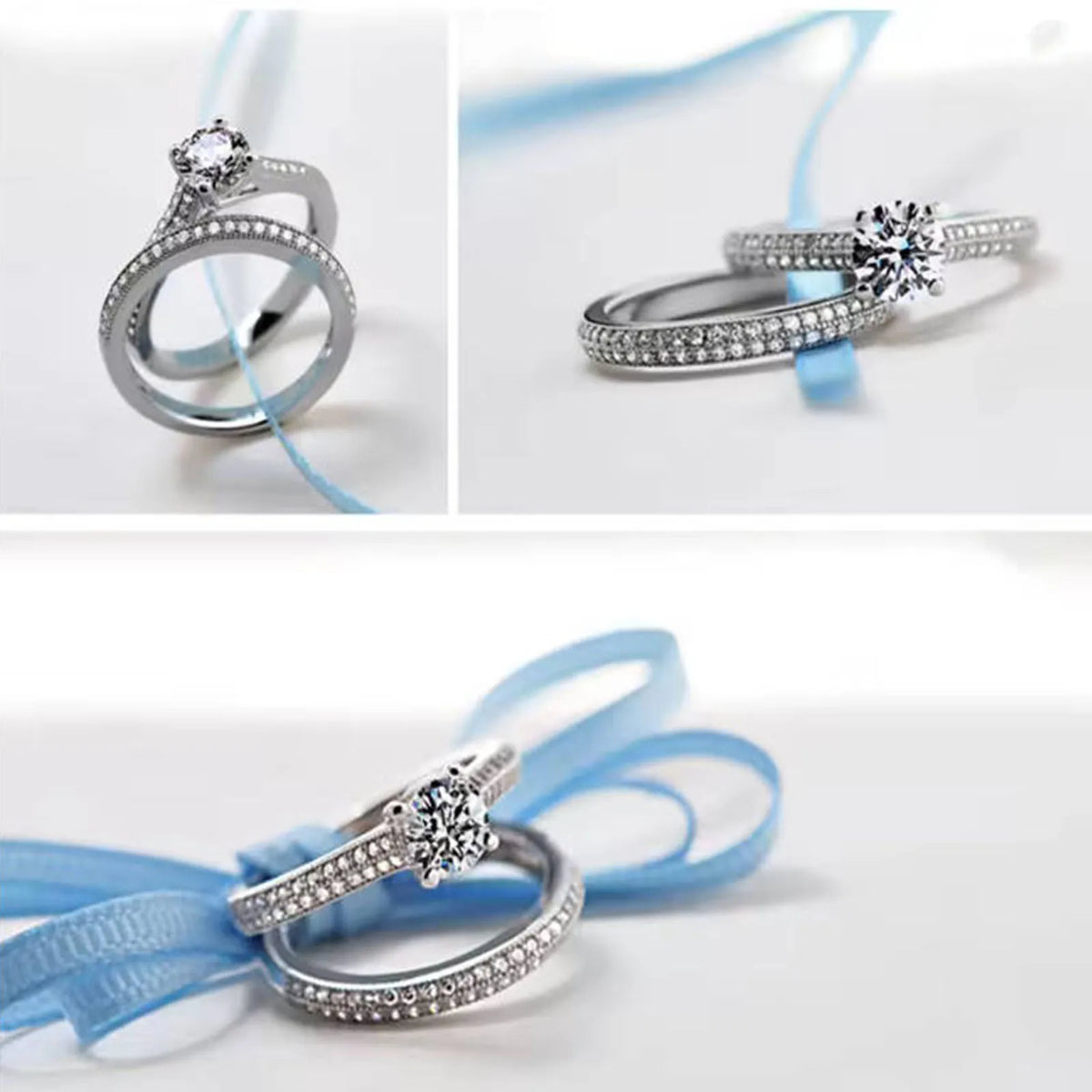 Vintage Wedding Ring Set