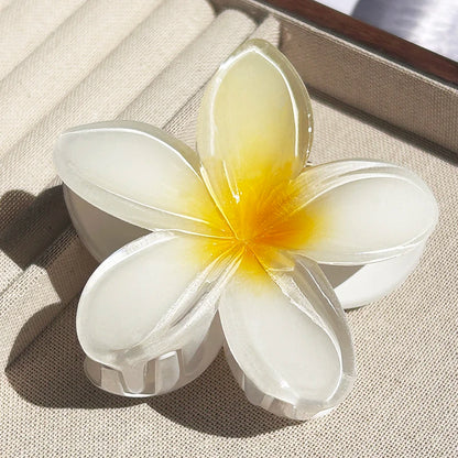 Bohemian Flower Hair Claw Clip