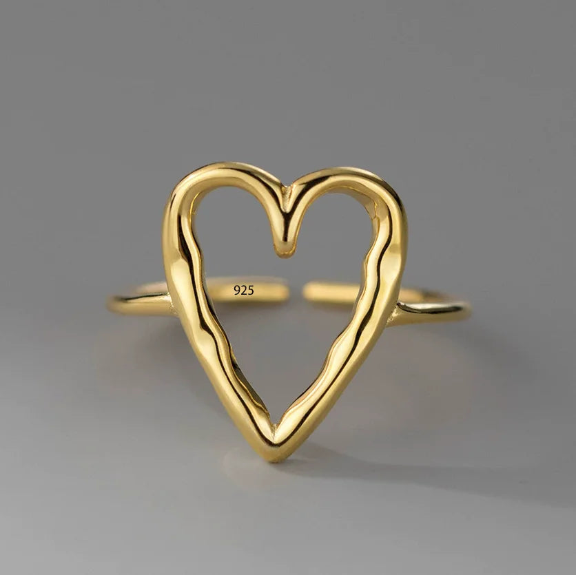 Sterling Silver Heart Ring