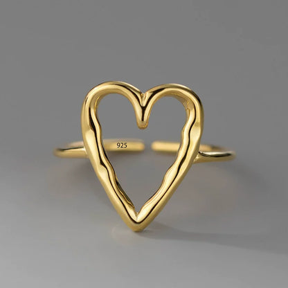 Sterling Silver Heart Ring