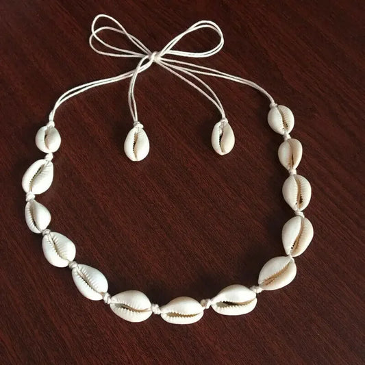 Boho Shell Beach Choker Necklace