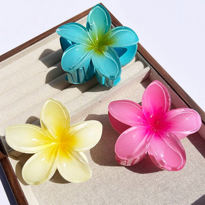 Bohemian Flower Hair Claw Clip