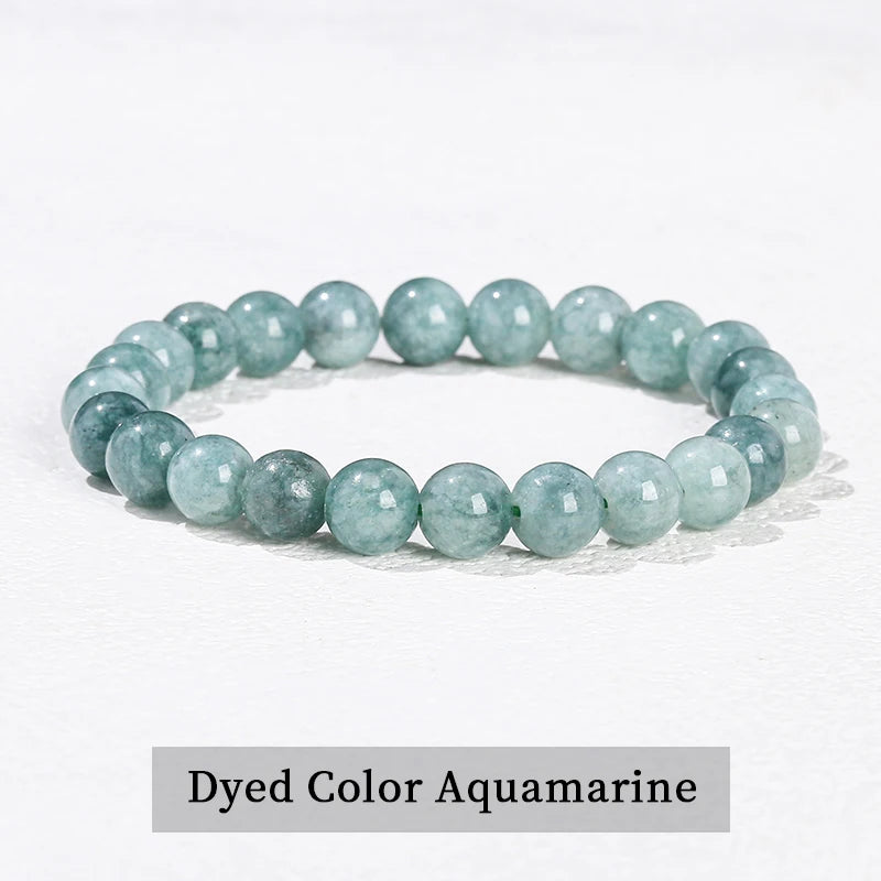 Natural Crystal Healing Bead Bracelet