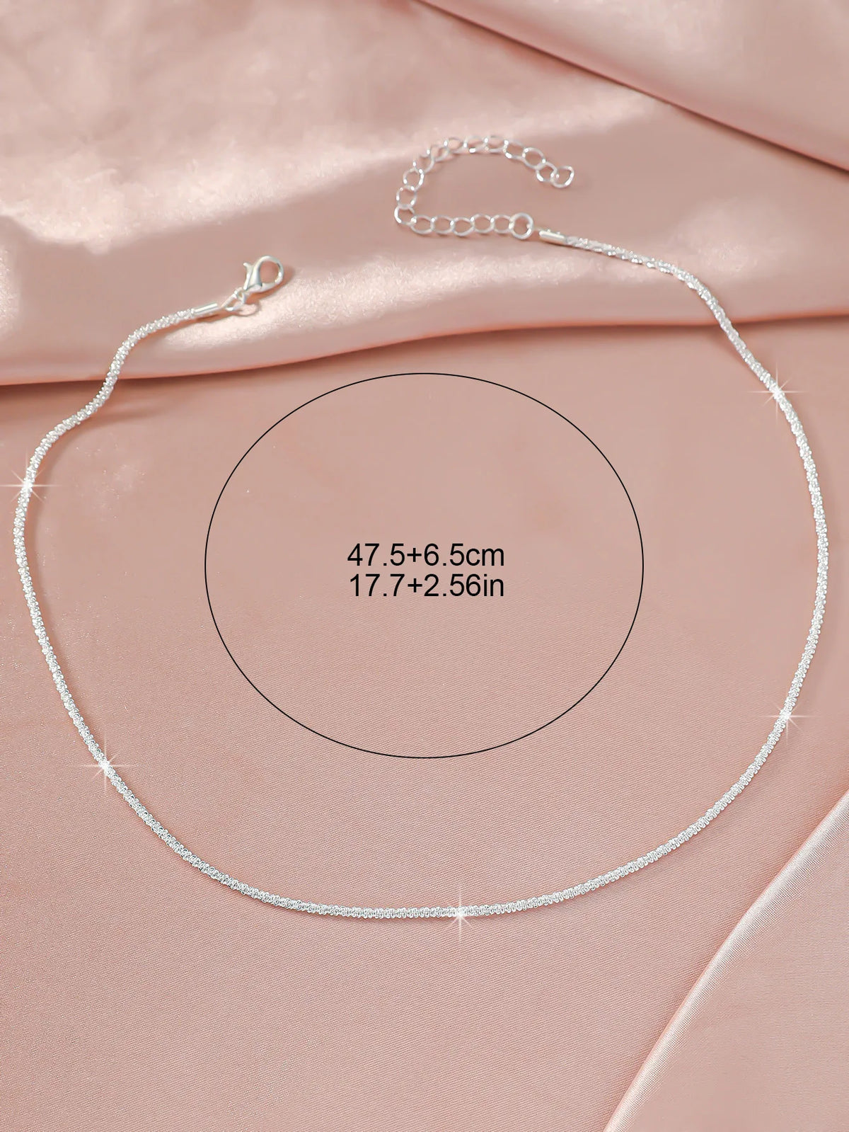 Silver Choker Necklace