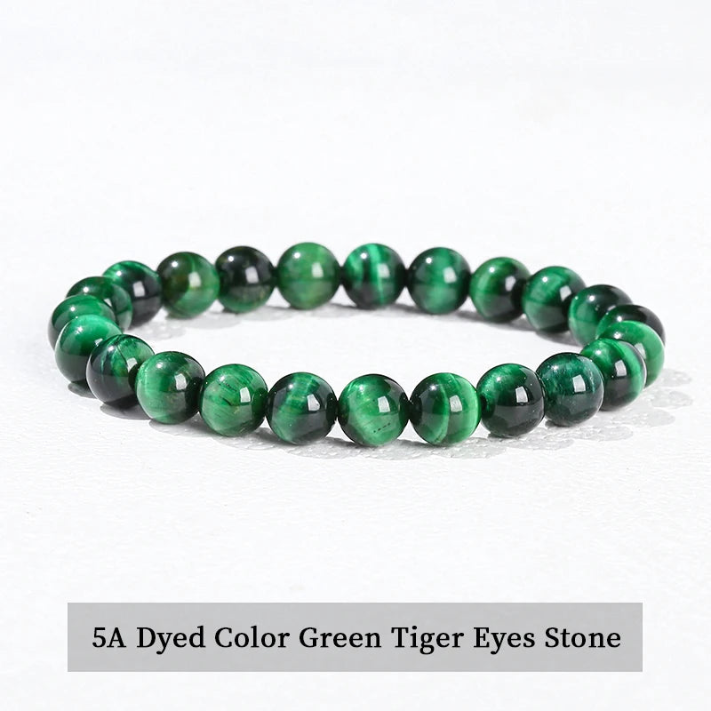 Natural Crystal Healing Bead Bracelet