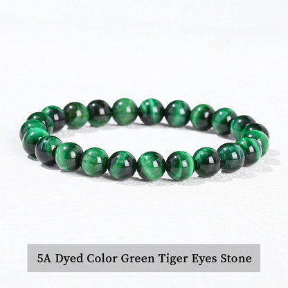 Natural Crystal Healing Bead Bracelet