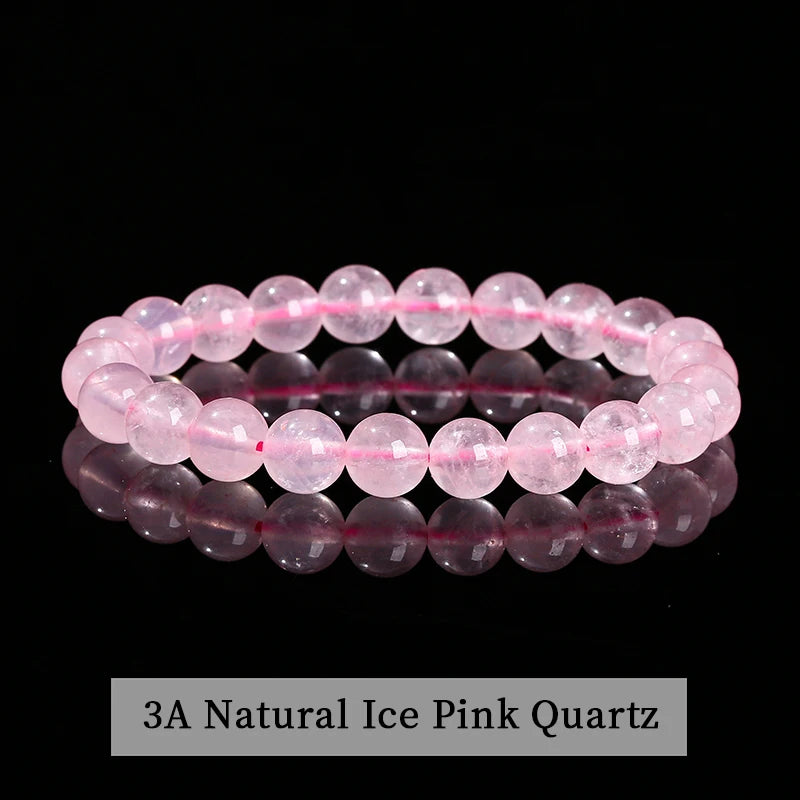 Natural Crystal Healing Bead Bracelet