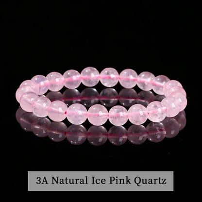 Natural Crystal Healing Bead Bracelet