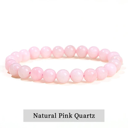 Natural Crystal Healing Bead Bracelet