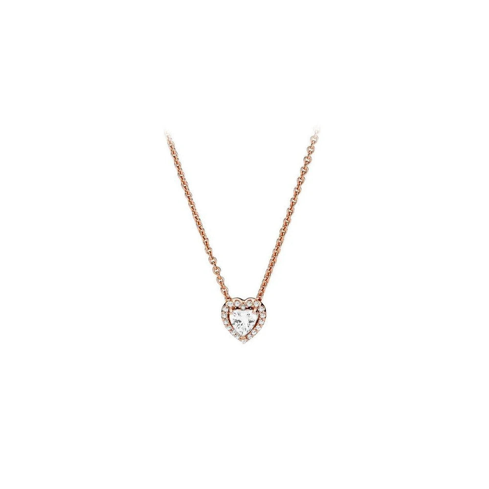Silver Heart Pendant Necklace
