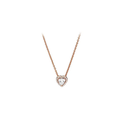 Silver Heart Pendant Necklace