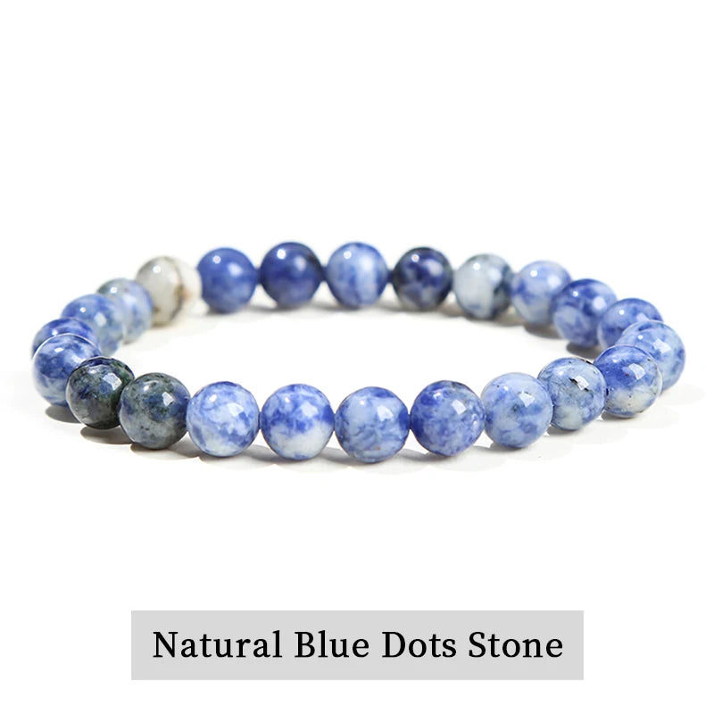 Natural Crystal Healing Bead Bracelet