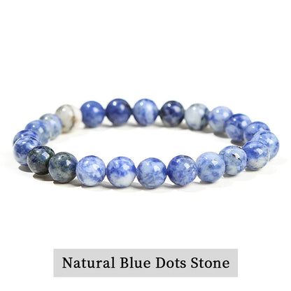 Natural Crystal Healing Bead Bracelet