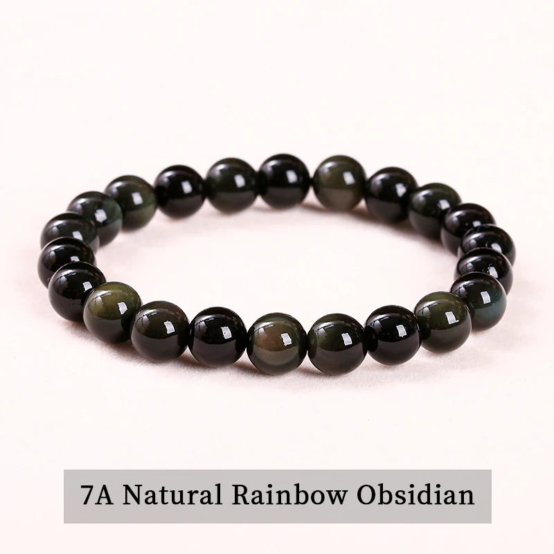 Natural Crystal Healing Bead Bracelet