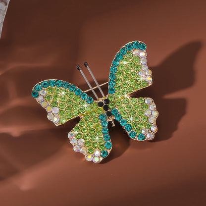 Sparkling Butterfly Brooch