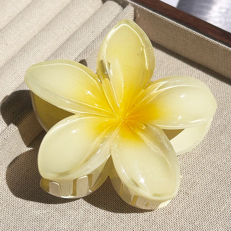 Bohemian Flower Hair Claw Clip