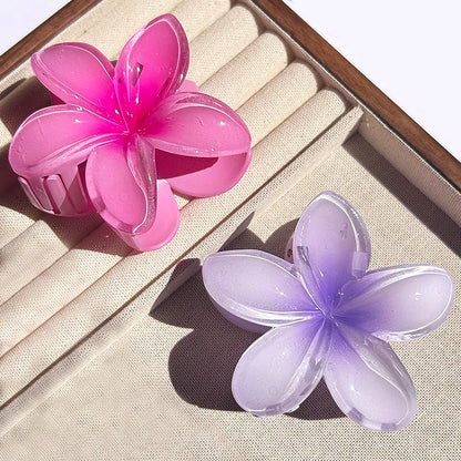 Bohemian Flower Hair Claw Clip
