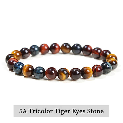 Natural Crystal Healing Bead Bracelet