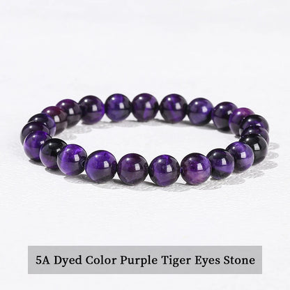 Natural Crystal Healing Bead Bracelet