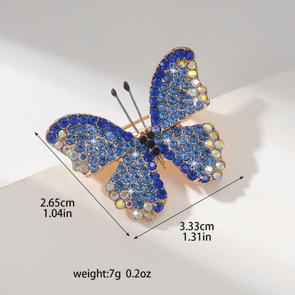 Sparkling Butterfly Brooch