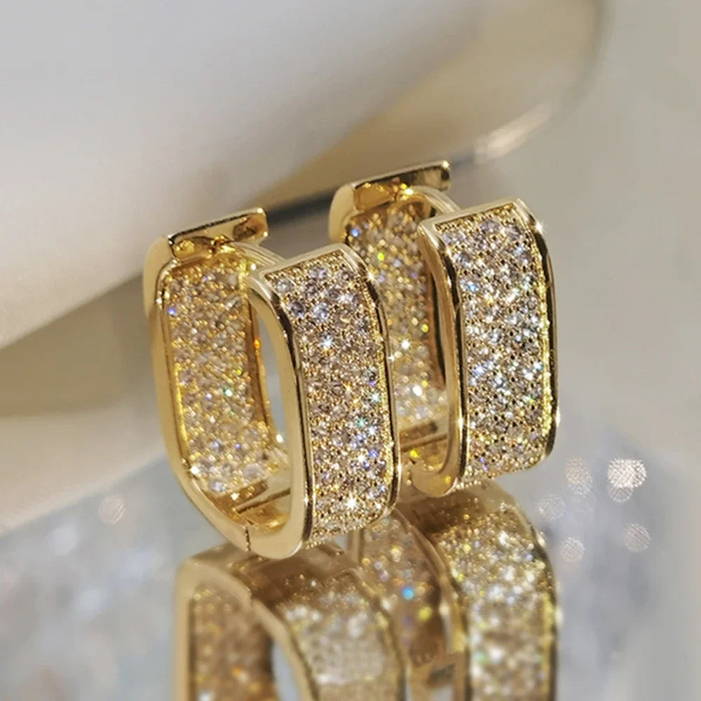 Sparkling Stud Earrings