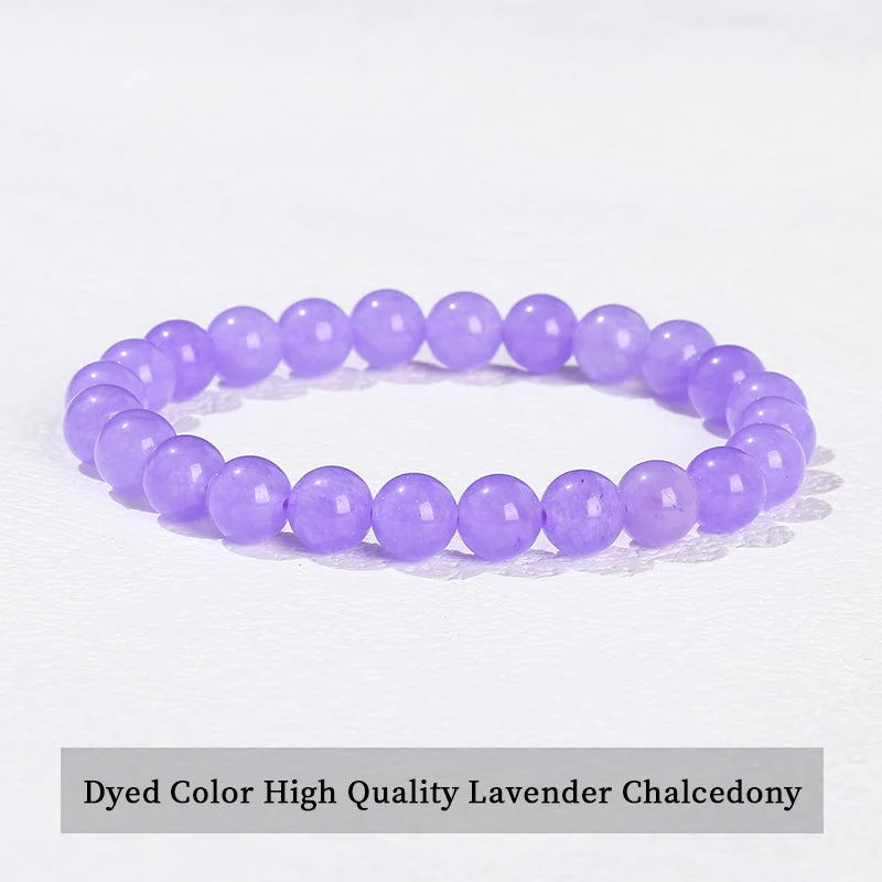 Natural Crystal Healing Bead Bracelet