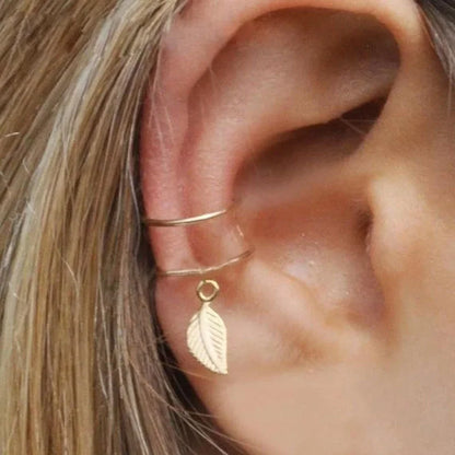 Rhinestone Ear Cuff Earrings
