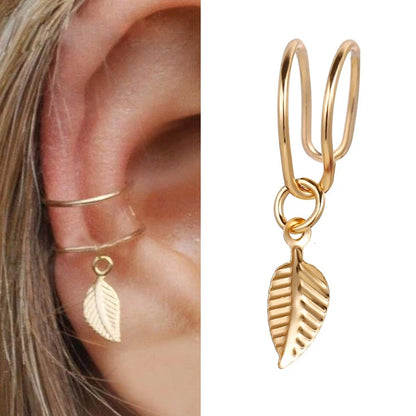 Rhinestone Ear Cuff Earrings