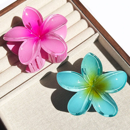 Bohemian Flower Hair Claw Clip