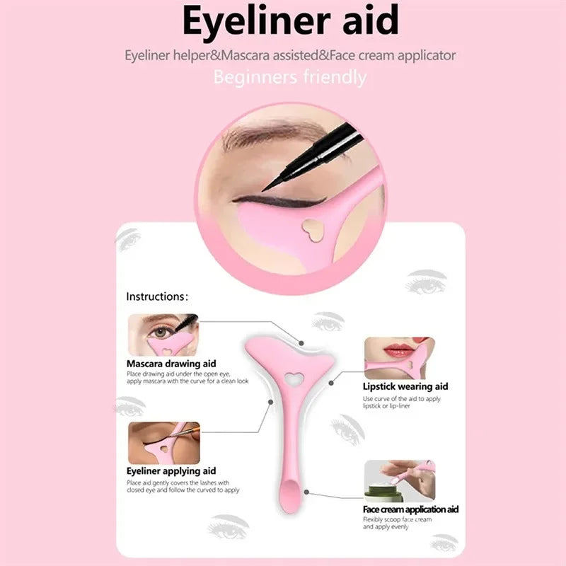 Winged Eyeliner Stencil