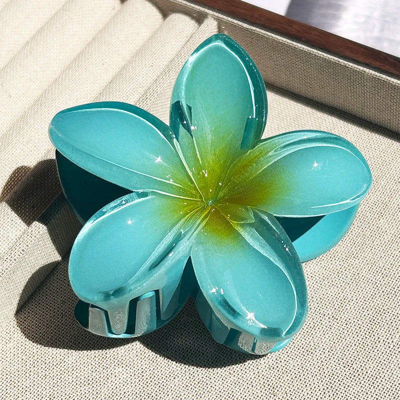 Bohemian Flower Hair Claw Clip